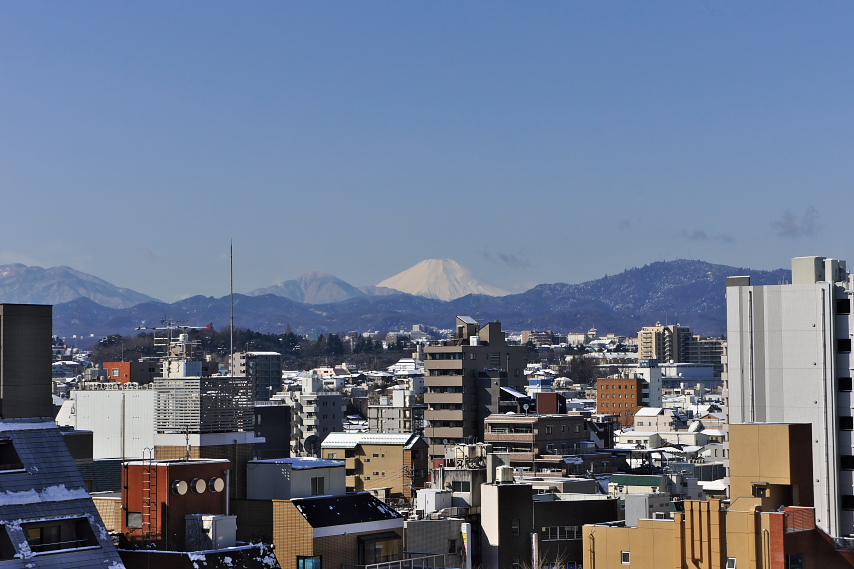 丸多屋ビルより富士山