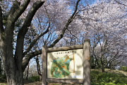 片倉城跡公園 二の丸広場の案内版