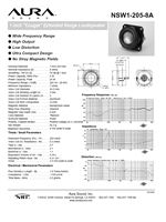 AURA SOUND NSW1-205-8A Xs[J[jbgf[^V[g