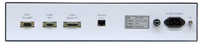 3GPP対応 オーディオアナライザ MTA-02WB-S 測定器ハードウェア 背面パネル