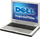 デルコンピュータ Inspiron 700m メディアベース装着状態