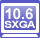10.6型 SXGA 液晶ディスプレイ