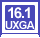 16.1型 UXGA+ ディスプレイ
