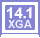 14.1型 XGA