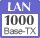 LAN 1000 Base-TX