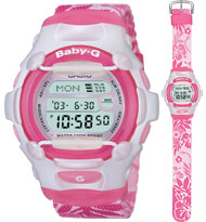 JVI Baby-G / Hawaiian Flower BG-168B-4JF