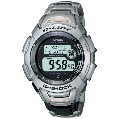 CASIO G-SHOCK G-LIDE GL-210-1JR 拡大写真