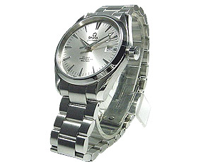 OMEGA/オメガ シーマスター アクアテラ シルバー OM2503-30